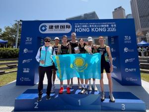 ТРИАТЛОННАН ӨТІП ЖАТҚАН АЗИЯ ЧЕМПИАНАТЫНЫҢ БІРІНШІ КҮНІ